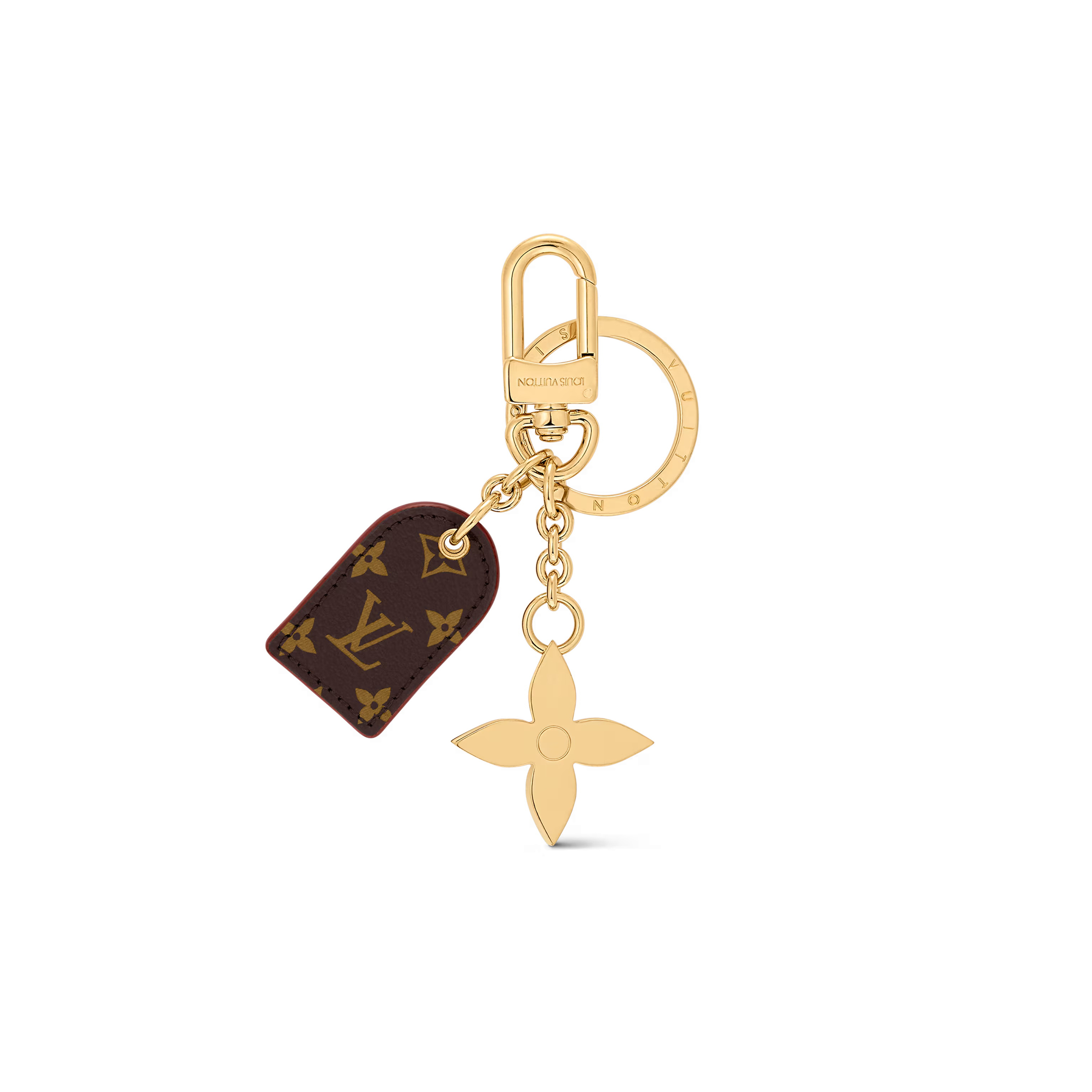 LOUIS VUITTON LV FOR YOU AND ME BAG CHARM & KEY HOLDER M00833 LOUIS VUITTON LV FOR YOU AND ME BAG CHARM & KEY HOLDER M00833